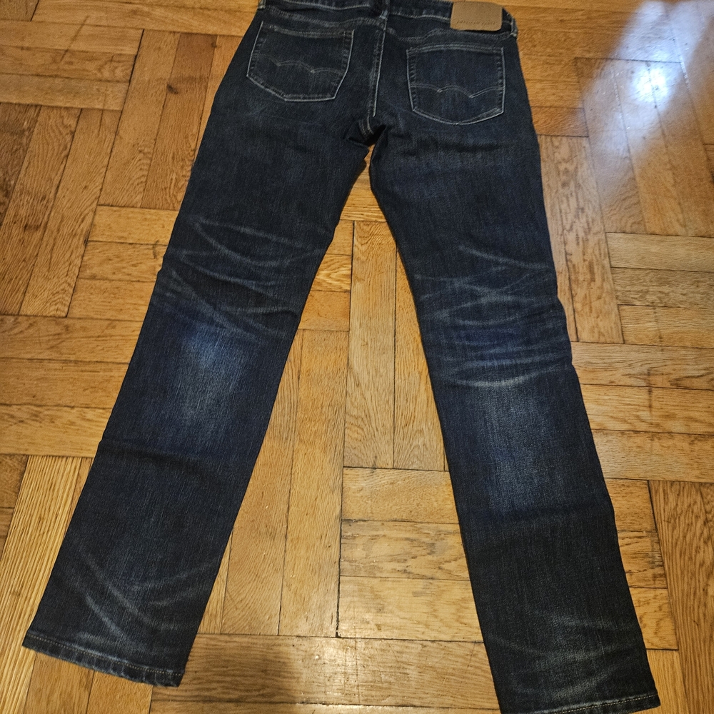American Eagle Outfitters Men's Dark Blue Jeans - Picture 9 of 11